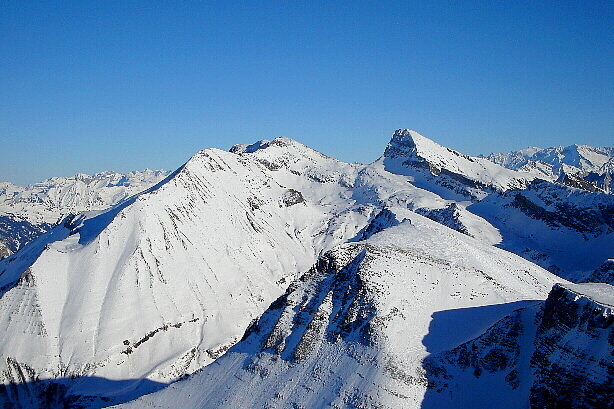 Gross Windgällen (3188m), Wildgärst (2891m), Schwarzhorn (2928m)