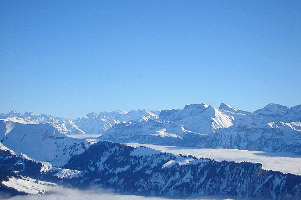 Uri Rotstock, Huetstock, Rotsandnollen, Schwarzhorn, Wellhorn