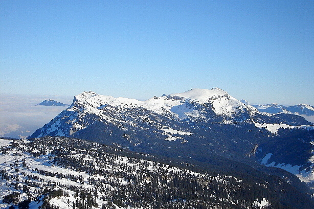 Trogenhorn (1973m) und Hohgant (2197m)