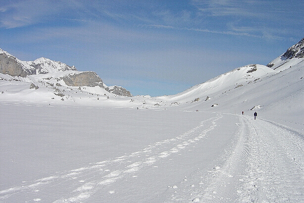 Auf dem Daubensee (2206m)