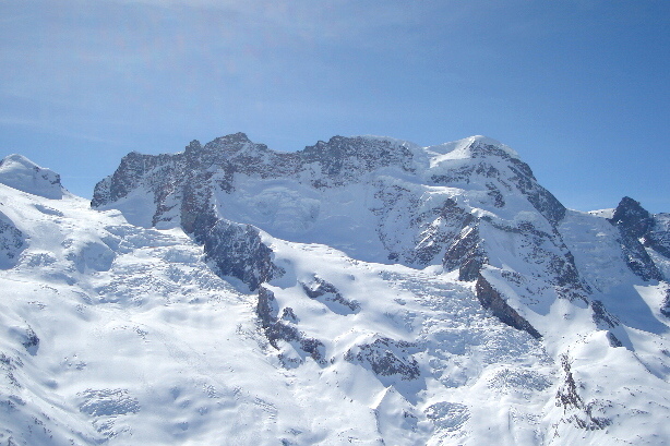 Breithornzwillinge (4139m) und Zermatter Breithorn (4164m)