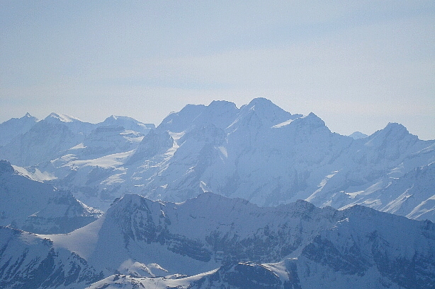 Gletscherhorn, Gspaltenhorn, Blümlisalp, Allmegrat, Schinhorn, Fründenhorn