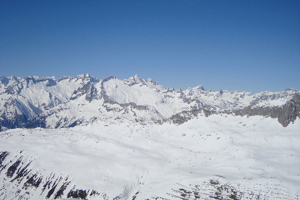 Wendenhorn, Titlis, Murmetsplanggstock, Gross Spannort, Schlossberg