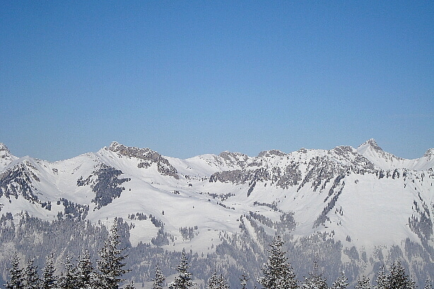 Märe, Schibe, Widdersgrind, Hane, Alpiglemären, Ochsen