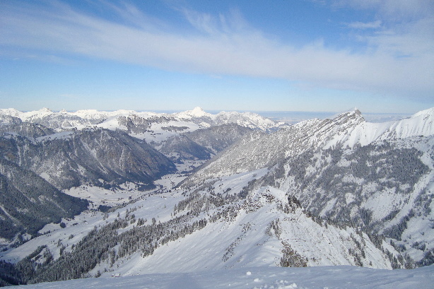 Stockhorn (2190m), Stockhornkette, Diemtigtal, Wiriehorn (2304m), Arblihore (2099m)