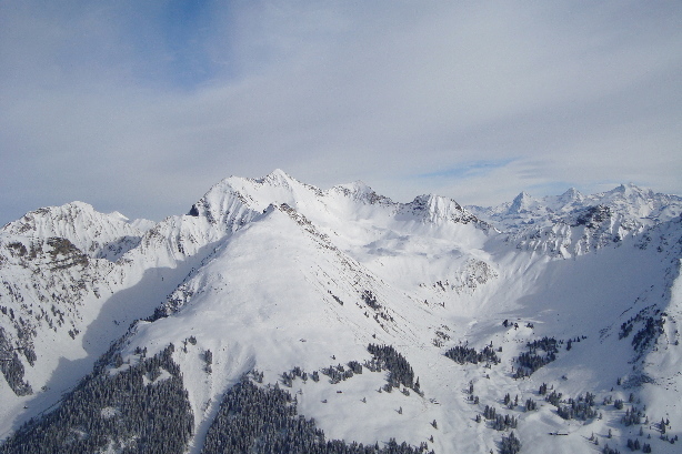 Galmschibe, Männliflue, Drümännler, Eiger, Mönch, Jungfrau