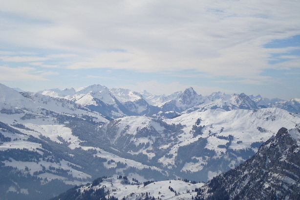 Wittenberghorn, Dent de Corjon, Furggenspitz, Gummfluh, Le Rubli