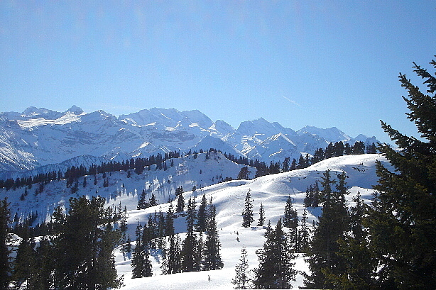 Blüemlisalp, Fründenhorn, Doldenhorn, Balmhorn, Altels