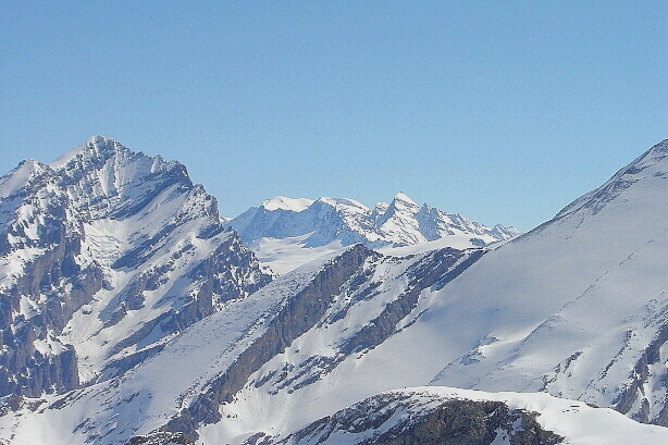 Doldenhorn (3638m), Äbeni Flue (3962m), Tschingelhorn (3576m), Grosshorn (3754m)
