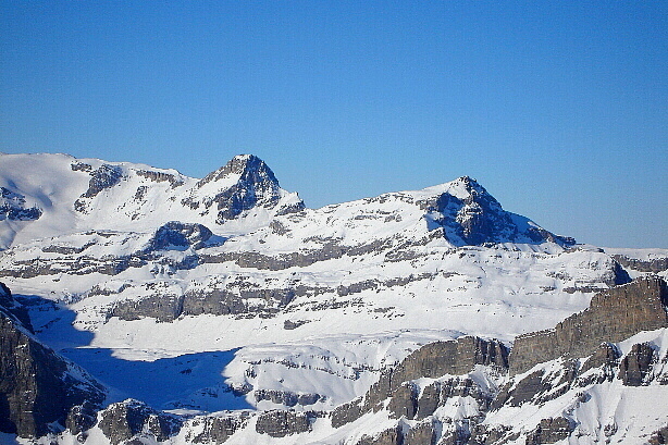 Grossstrubel (3244m), Steghorn (3146m)