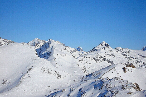 Ferdenrothorn, Tschingelspitz, Hockenhorn, Birghorn, Elwertätsch