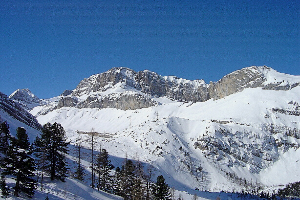 Roter Totz (2848m) und Felshore (2782m)