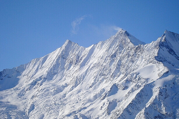 Mischabel - Täschhorn (4490m), Dom (4545m), Lenzspitze (4294m)