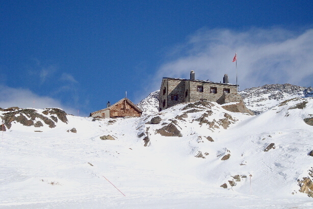 Weissmies huts (2726m)