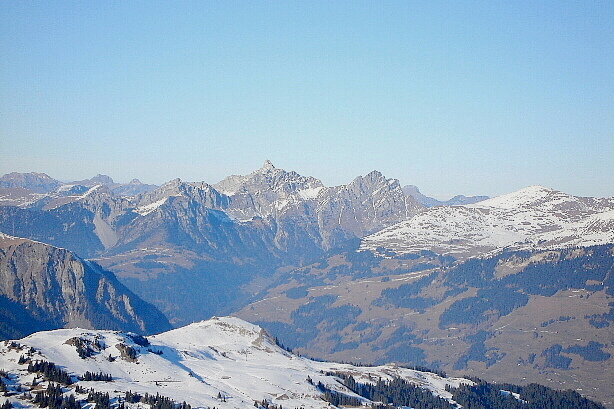 Spillgerte (2476m), Diemtigtaler Rothorn (2410m) und Albristhubel (2124m)