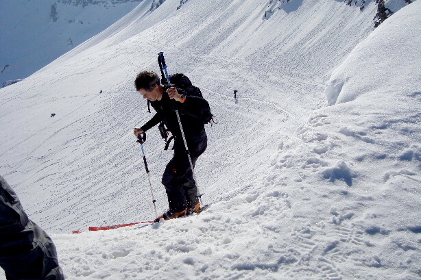 Frühstücksplatztraverse geschafft