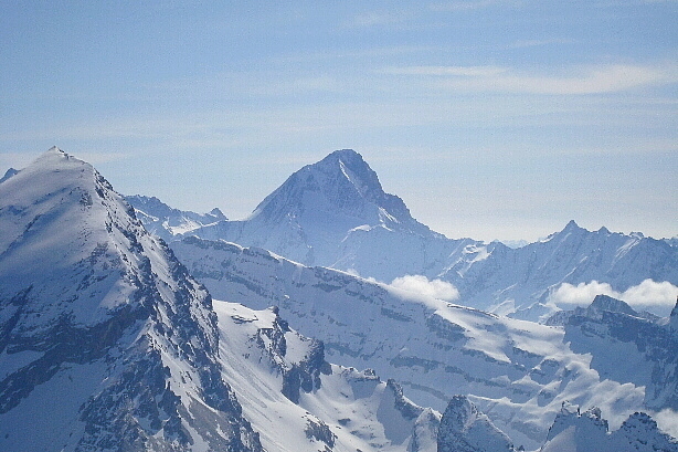 Bietschhorn (3934m), Wilerhorn (3307m)