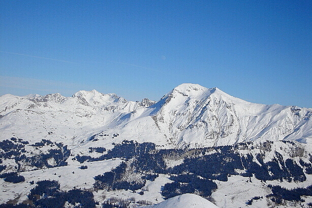 Männliflue (2652m), Albristhorn (2762m)