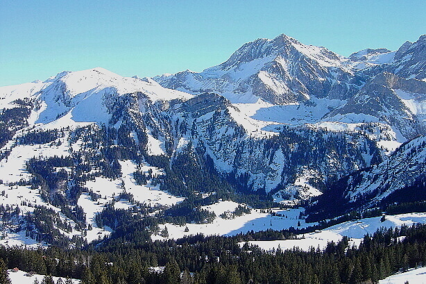 Lauener Rothorn (2276m), Niesehorn (2776m)