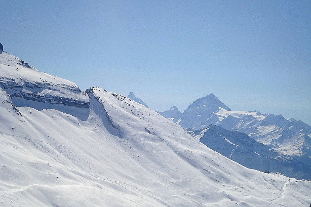 Matterhorn (4478m) and Weisshorn (4506m)