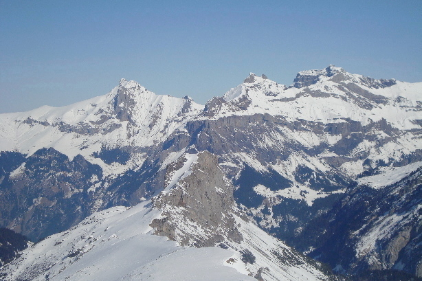 Ärmighorn (2742m), Bire (2502m), Zallershorn (2743m)