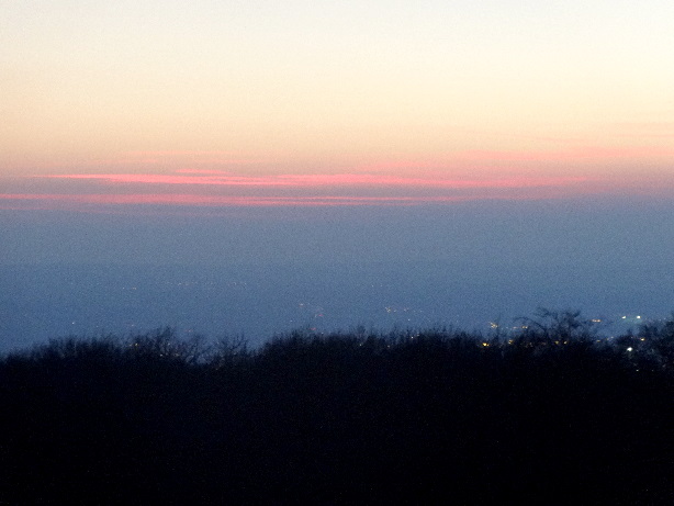 Sonnenuntergang von St. Chrischona