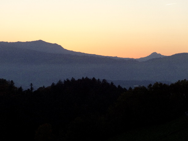 Sonnenuntergang vom Bleiken