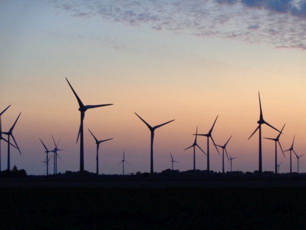 Windpark nearby Struckum (Schleswig-Holstein)
