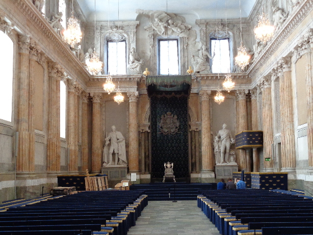 Innenansicht Königspalast