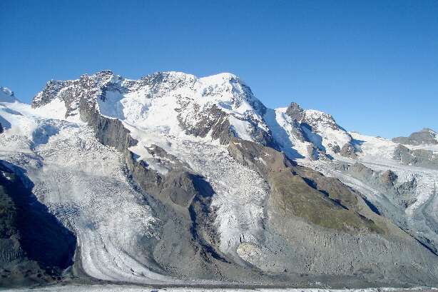 Breithornzwillinge (4139m) und Zermatter Breithorn (4164m)