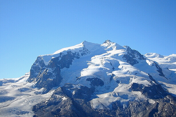Monte Rosa - Nordend (4609m) und Dufourspitze (4634m)