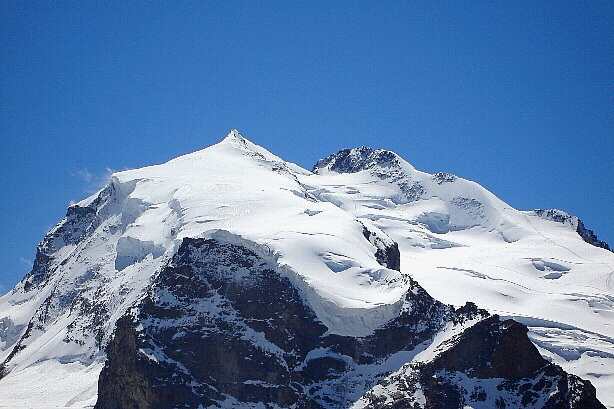 Monte Rosa - Nordend (4609m) und Dufourspitze (4634m)
