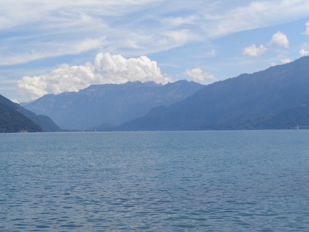 Blick Richtung Neuhaus (Interlaken)