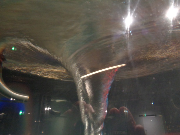 Grosser Auslaufwirbel