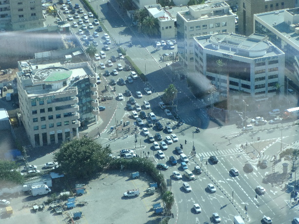 Aussicht vom 49. Stockwerk