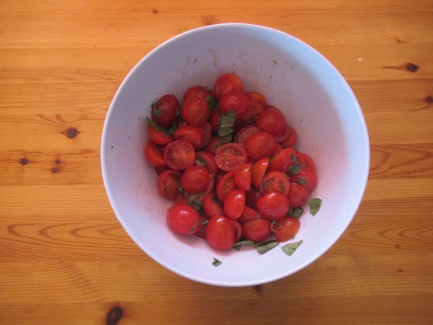 Verrühren und ein paar Stunden ziehen lassen