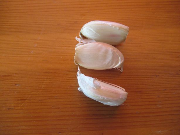 3 Knoblauchzehen