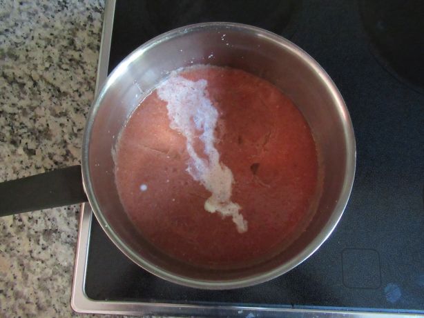 Vor dem Zubereiten etwas Rahm beigeben