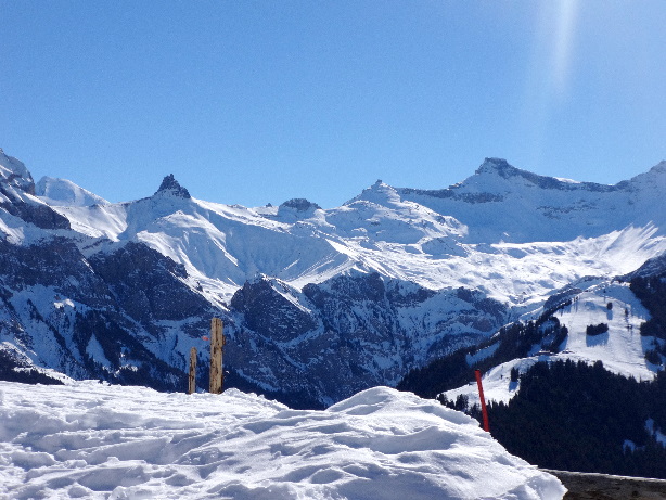 Tierhörnli (2894m), Steghorn (3146m), Wildstrubel (3244m)