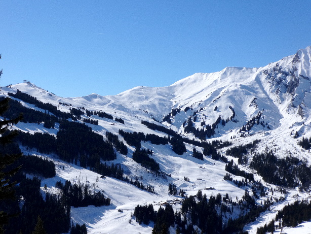 Hahnenmoos, Laveygrat