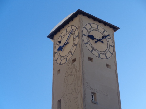 Raiway station St. Moritz