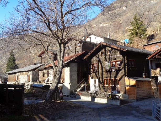 Baltschieder old part of the village