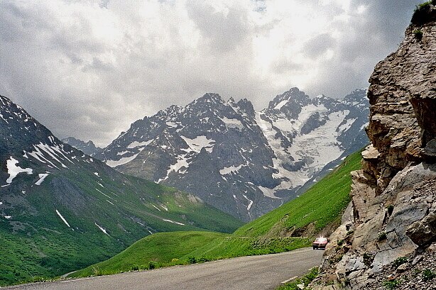 Auffahrt Col du Galibier