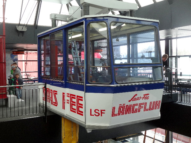 Luftseilbahn Saas-Fee - Längfluh