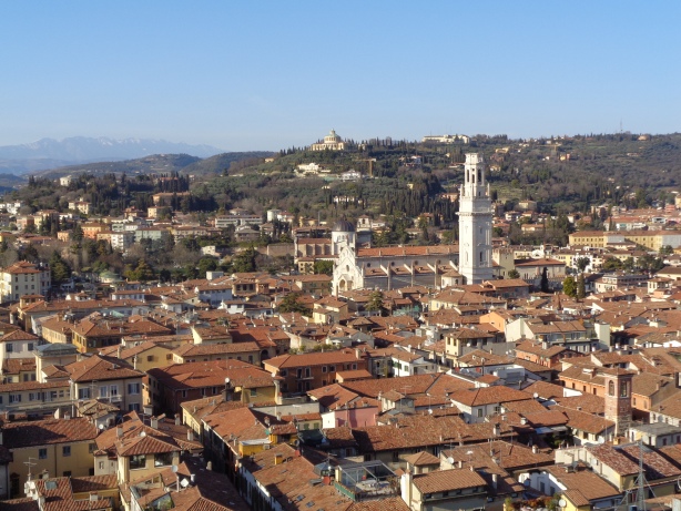 Aussicht vom Torre Lamberti - Der Dom