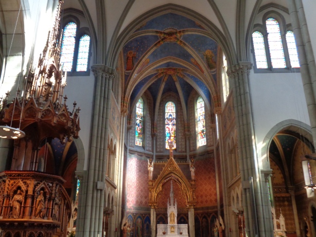 Interior view church St. Martin