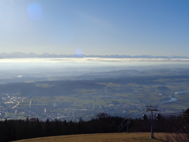 Nebelmeer und Alpen vom Weissenstein