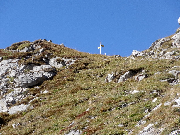 Übergang zwischen Tierlaufhorn (2242m) und Wiriehorn (2304m)