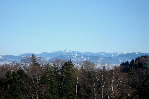 Blick Richtung Vorarlberg (Österreich)